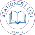 Y10 stationery list